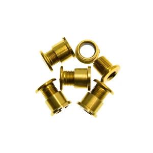 Single Kettenblattschrauben Stahl - 5mm - Gold