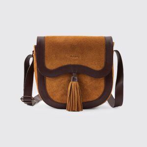 Monart Ladies Saddle Bag - Camel